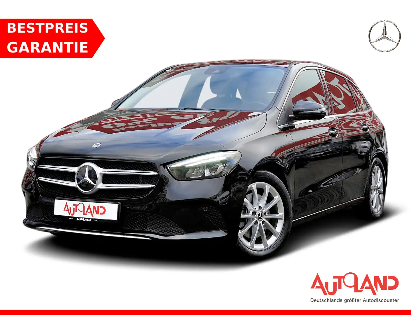 Mercedes-Benz B 220 B220 7G-DCT Progressive 4Matic LED Navi Leder Zwart - 1