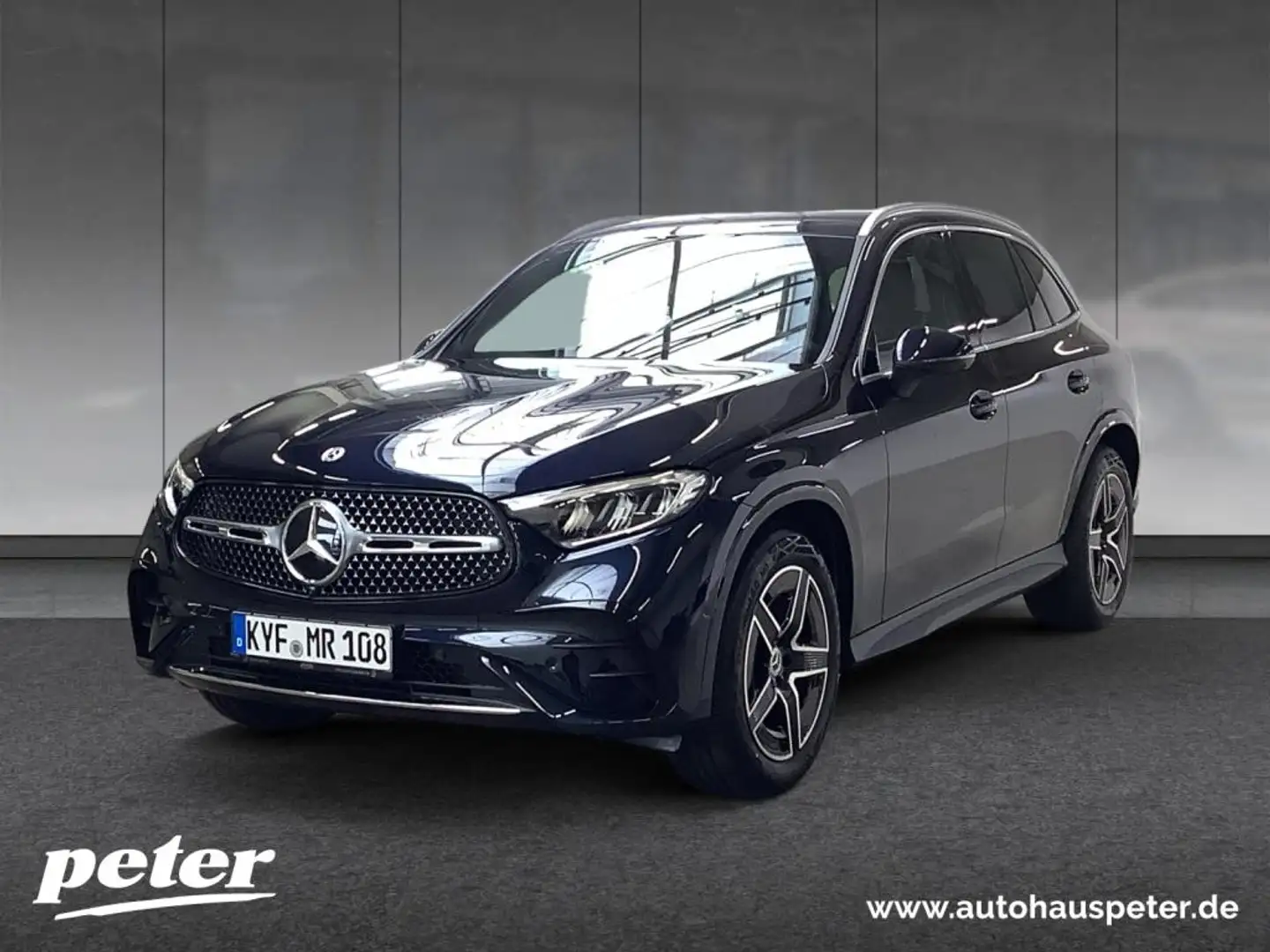 Mercedes-Benz GLC 220 d 4M AMG/19"/LED/AHK/DISTRONIC/360°K/ Kék - 1