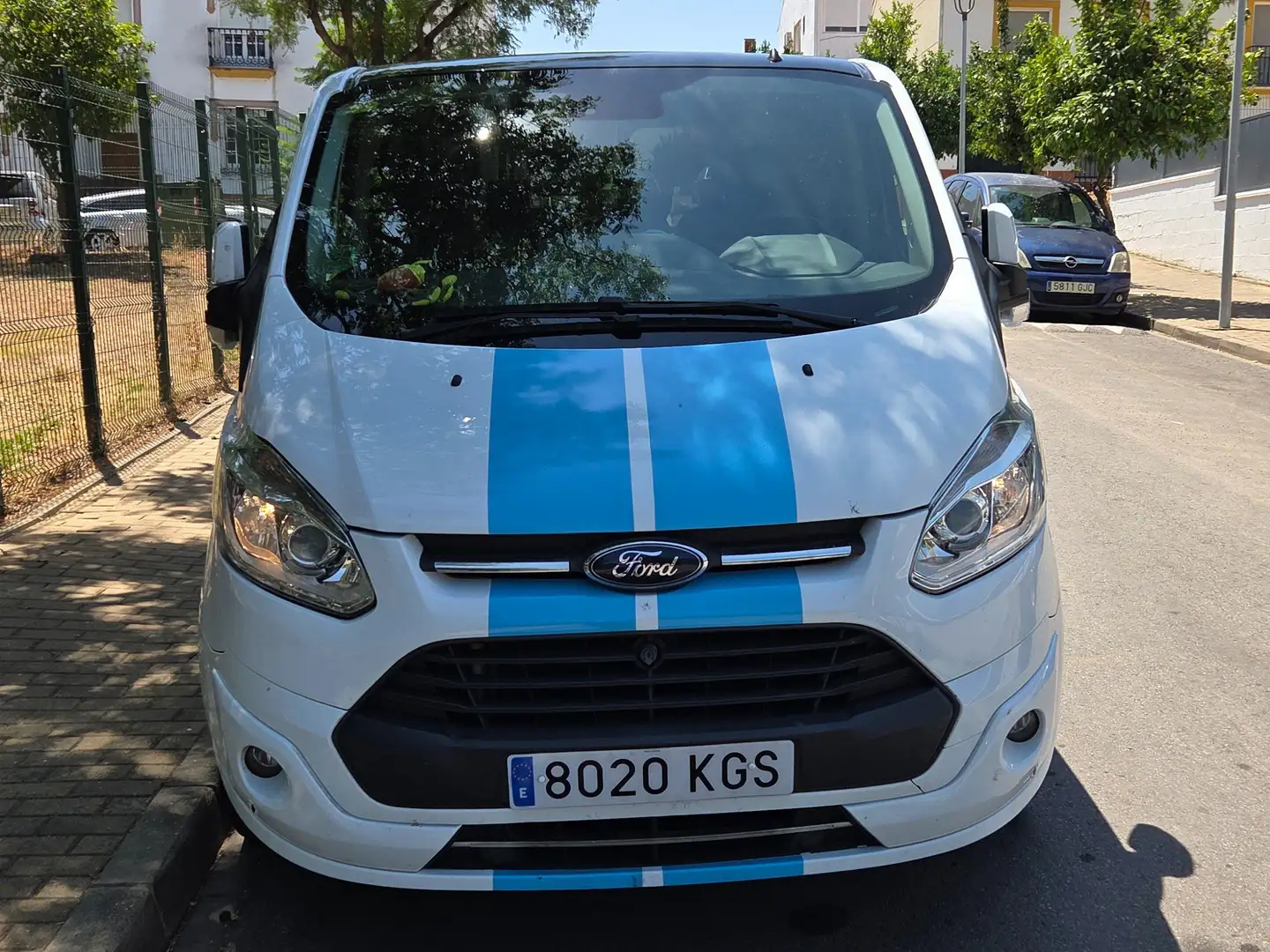 Ford Transit Custom 2.0 tdci 170 cv mixta Blanco - 1