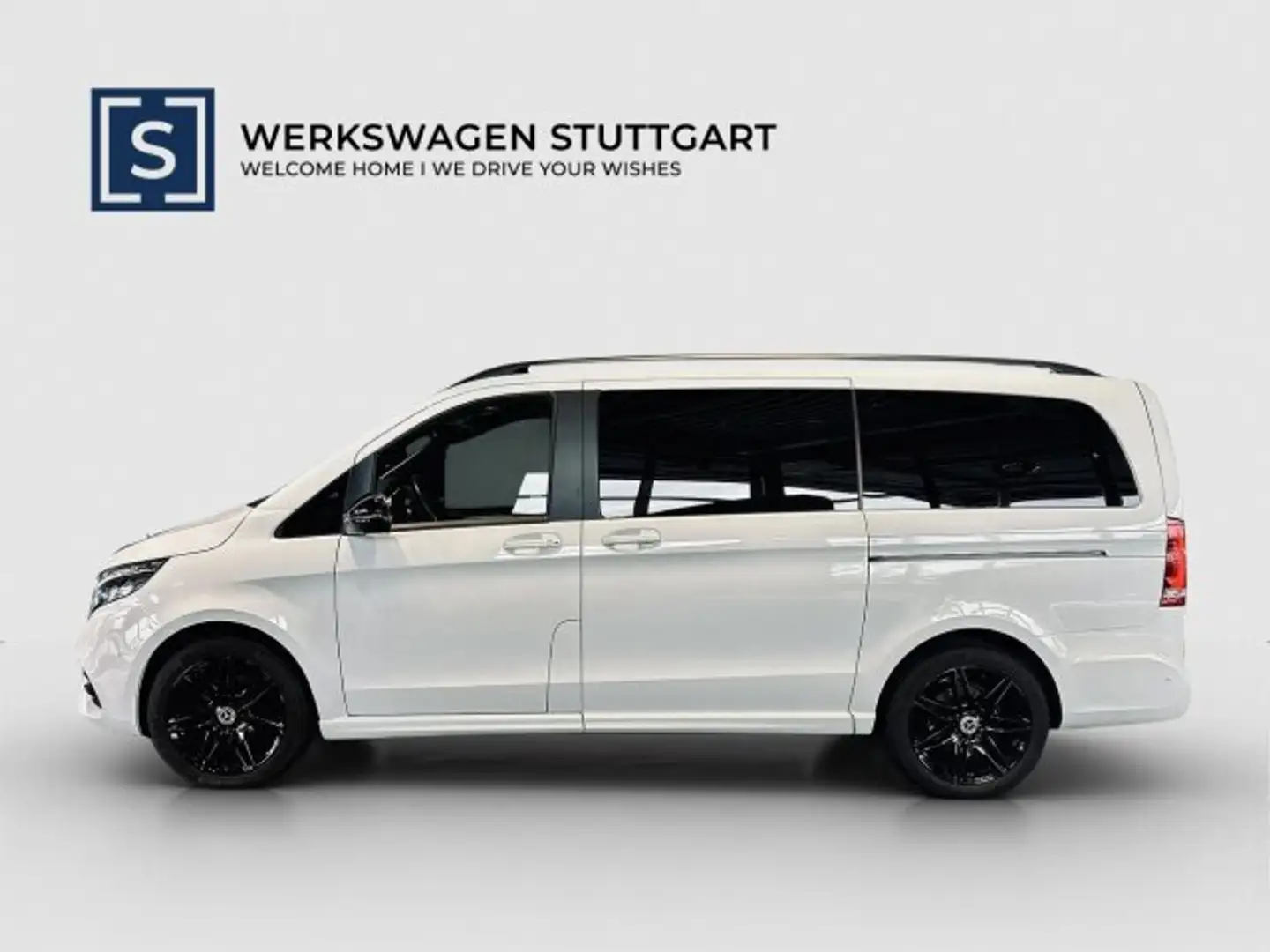 Mercedes-Benz V 300 V 300 d 4M AVANTGARDE EDITION L AMG EL SITZE AHK Blanc - 2