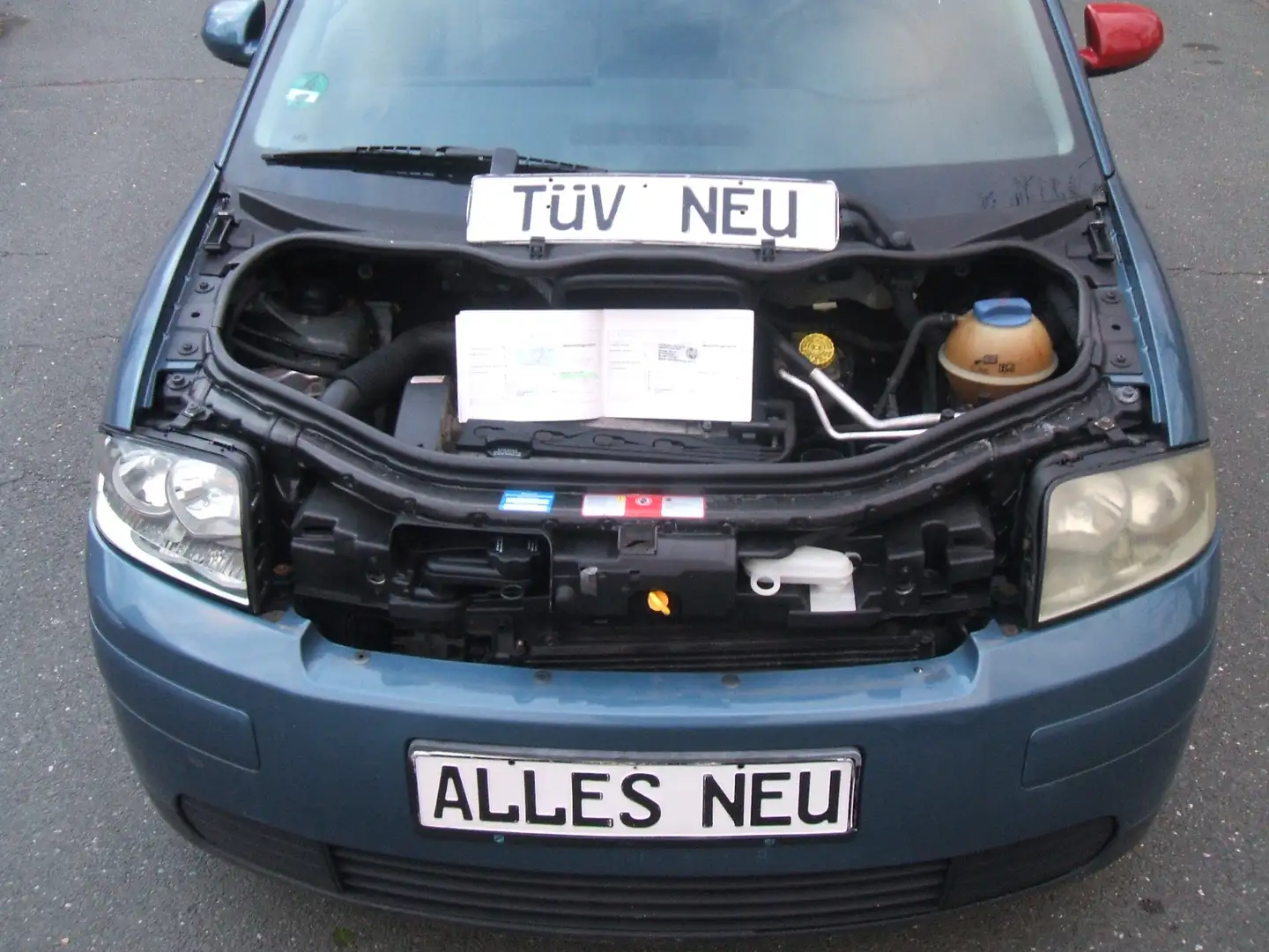 Audi A2 1,4*Auf Wunsch: TÜV-ALLES-NEU*Fährt Schön Albastru - 2