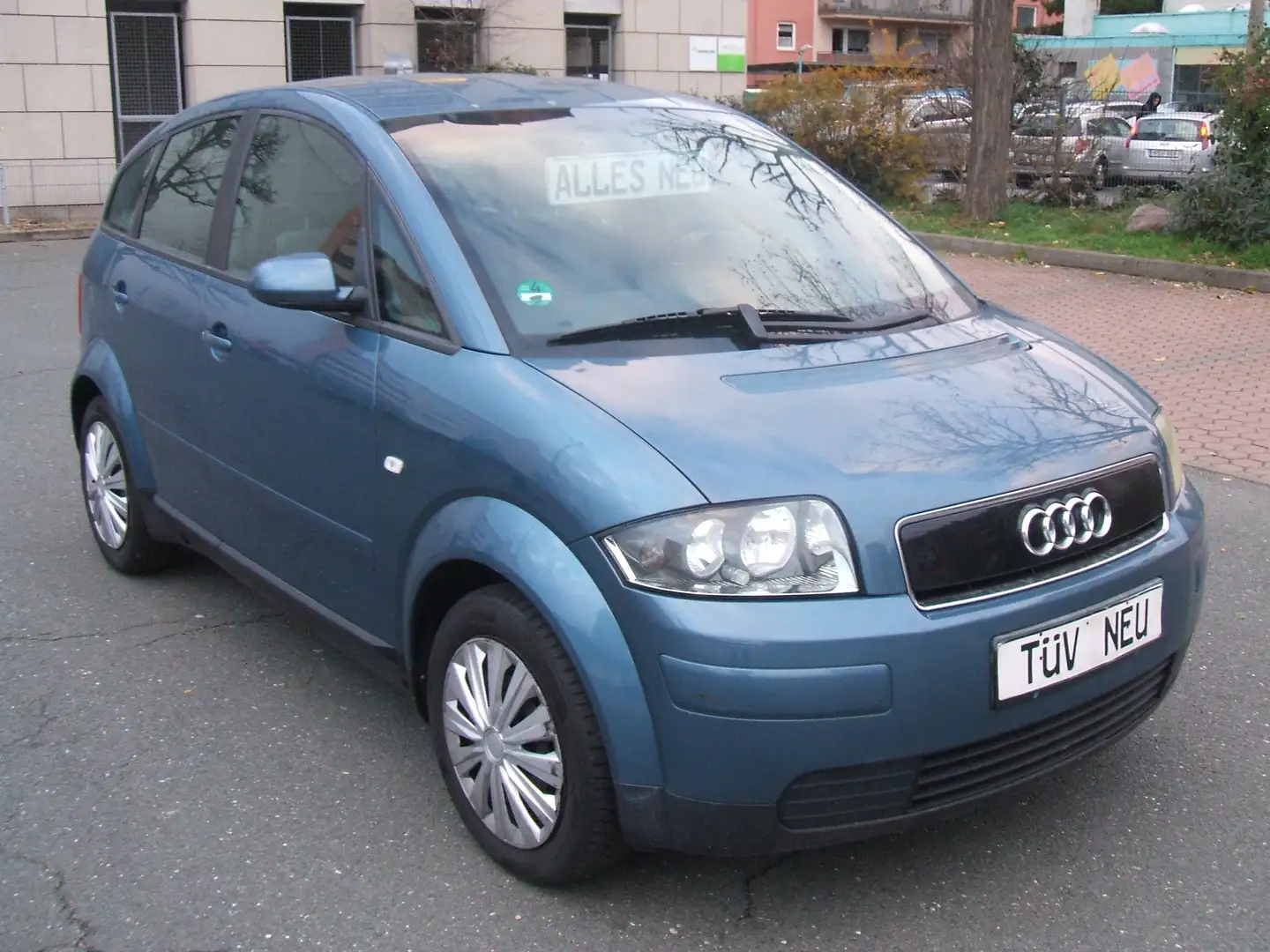 Audi A2 1,4*Auf Wunsch: TÜV-ALLES-NEU*Fährt Schön Blau - 1