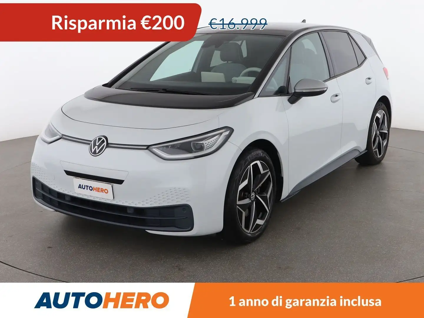 Volkswagen ID.3 electric drive 150 kW 1st Plus Pro Performance Weiß - 1
