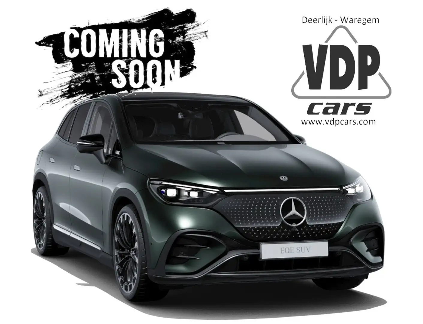 Mercedes-Benz EQE SUV 500 AMG 22'' HYPERSCREEN ACHTERAS10° PANO AIRM Vert - 1