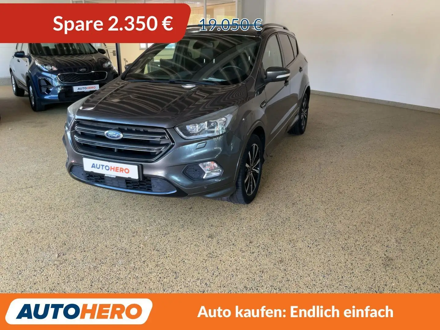 Ford Kuga 2.0 TDCi ST-Line*TEMPO*PANO*PDC*SHZ*ALU* Grau - 1