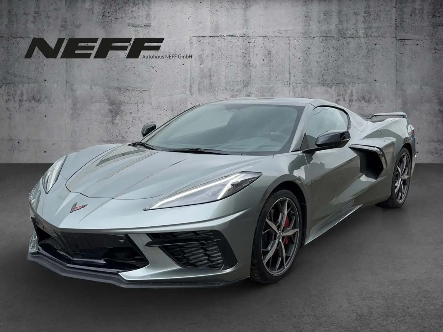 Corvette C8 6.2 V8 3LT Europamodell HUD SpurW LED KeyLess Szürke - 2