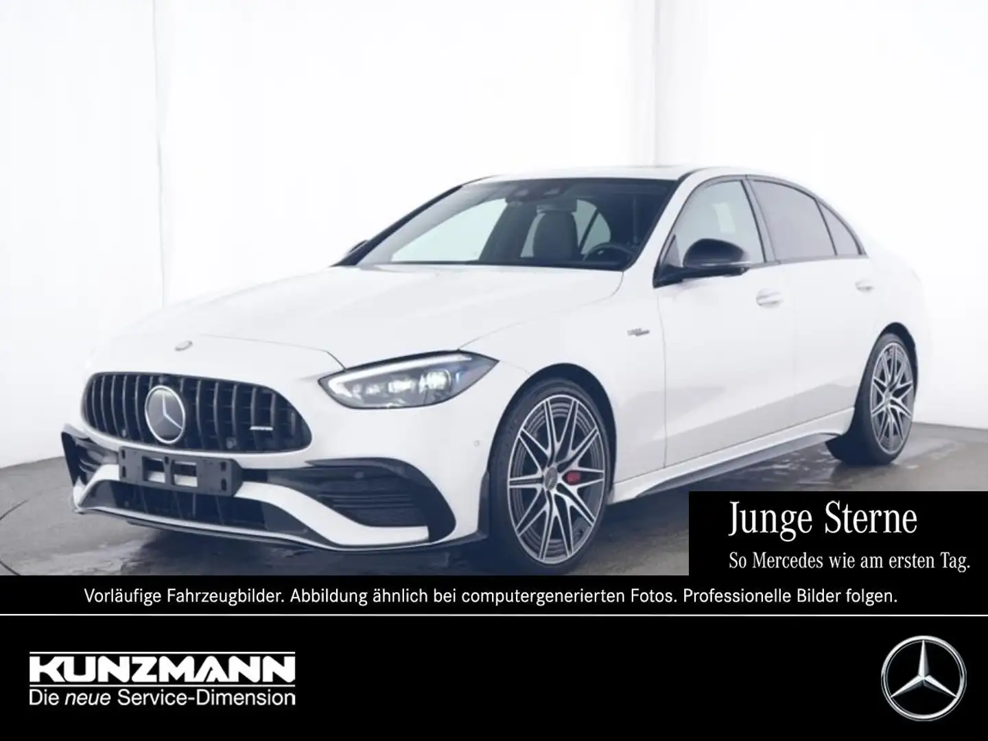 Mercedes-Benz C 43 AMG 4M Night Schiebedach Distronic Memory Wit - 1