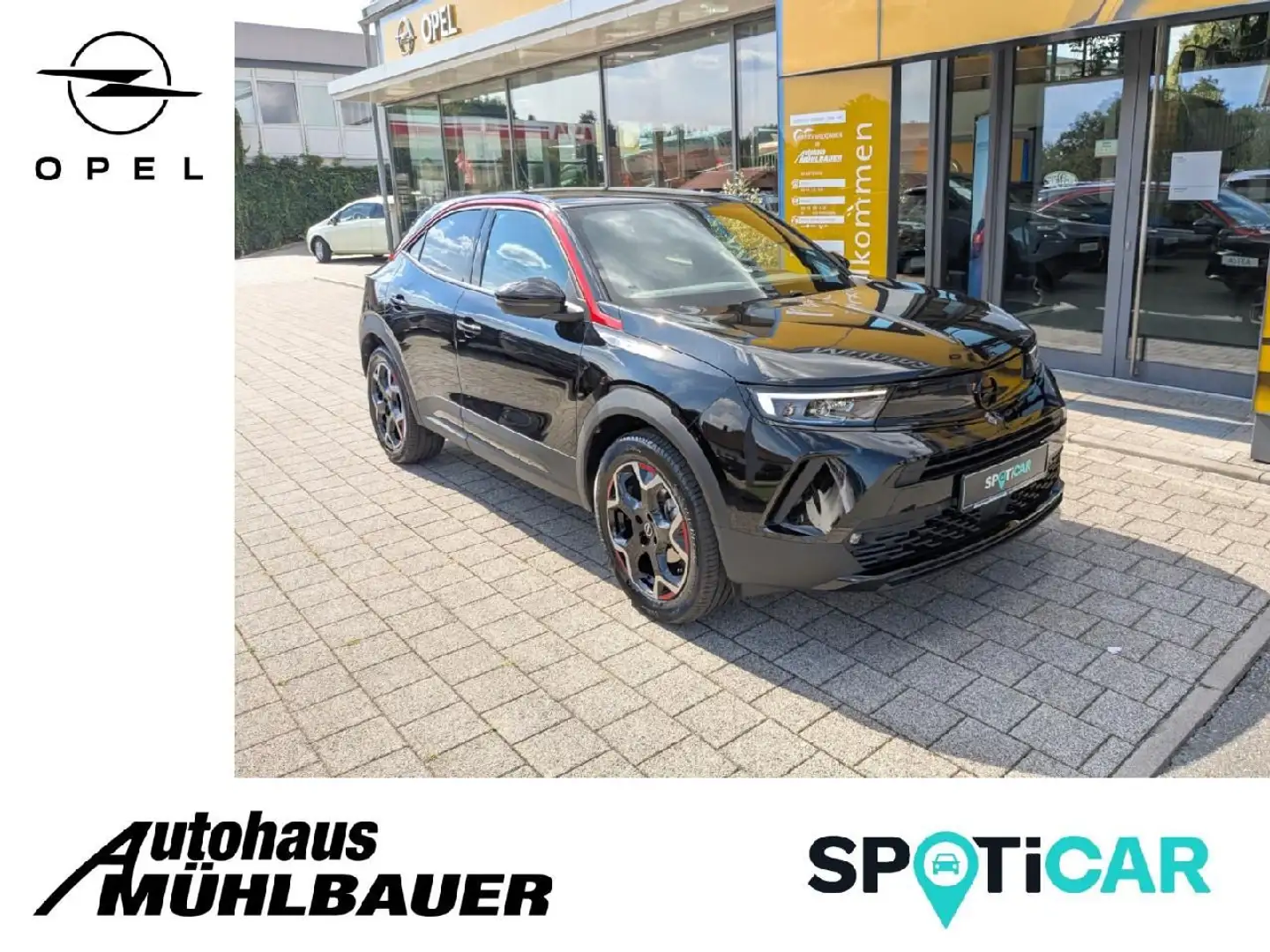Opel Mokka 1.2 GS Line **Navi*PDC*SHZ** Zwart - 1