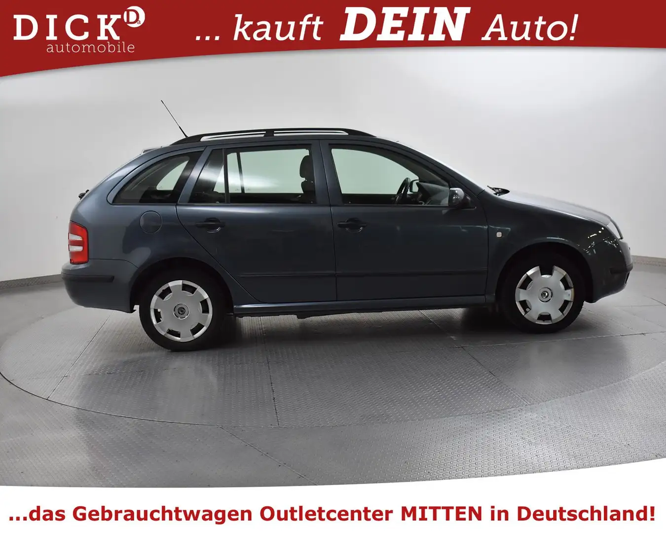 Skoda Fabia Combi 1.4 GEPFLEGT + KLIMA Grau - 2