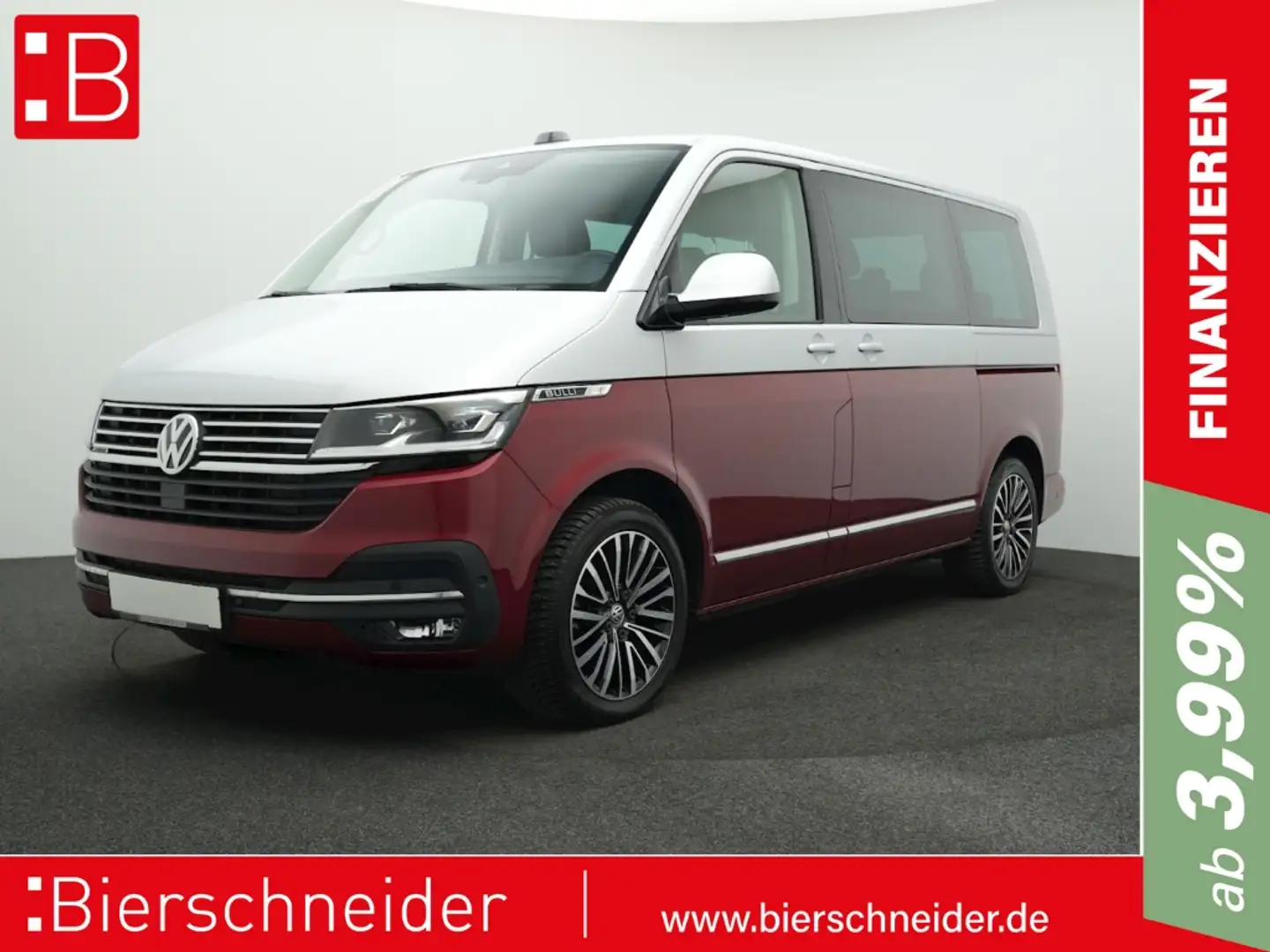 Volkswagen T6.1 Multivan 2.0 TDI DSG 4Mo. Highline NAVI LED ASSISTENZPAKET Silber - 1