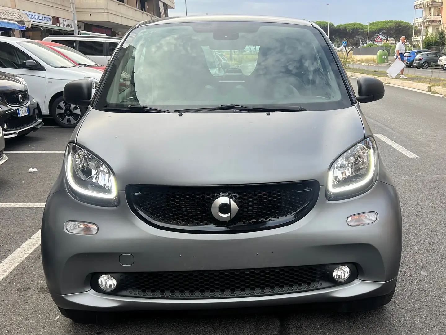 smart forTwo PASSION TURBO LED PANORAMA PDC BLUETOOTH CERCHI 16 Grigio - 1