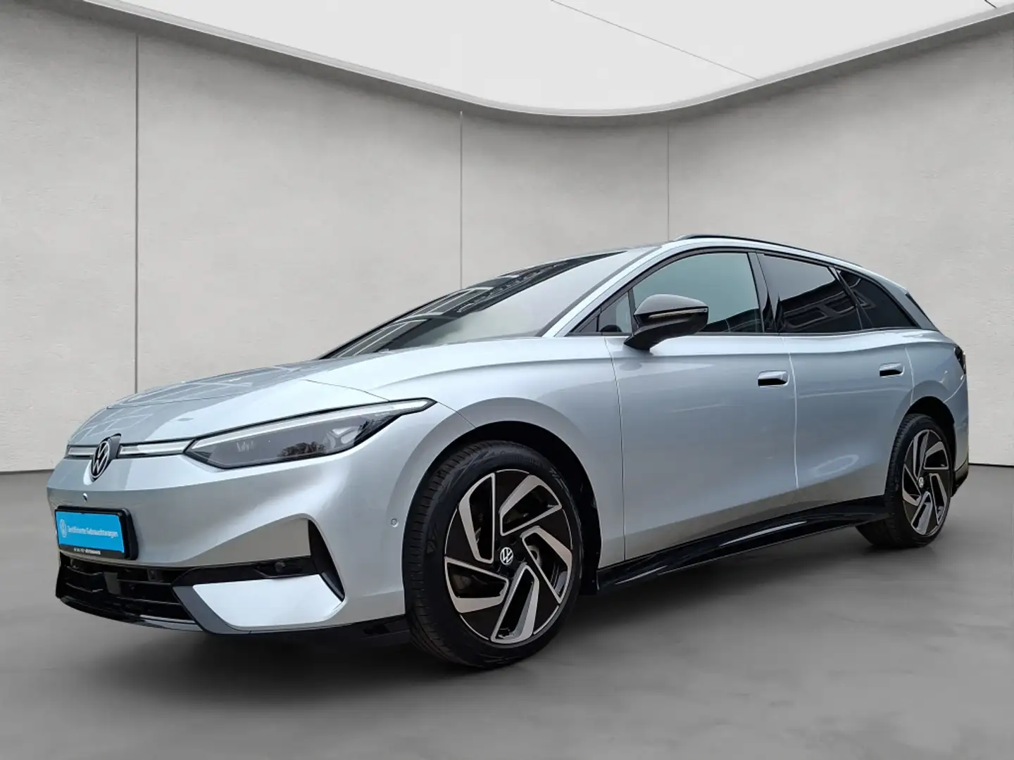 Volkswagen ID.7 Pro Electric AHK IQ.Drive WÄRMEPUMPE Srebrny - 2