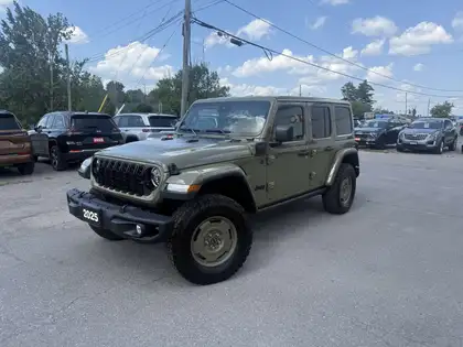 Green 2025 Jeep Wrangler 4xe SUV / Crossover Four-Wheel Drive 8-Speed Automatic