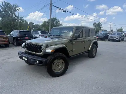 Green 2025 Jeep Wrangler 4xe SUV / Crossover Four-Wheel Drive 8-Speed Automatic