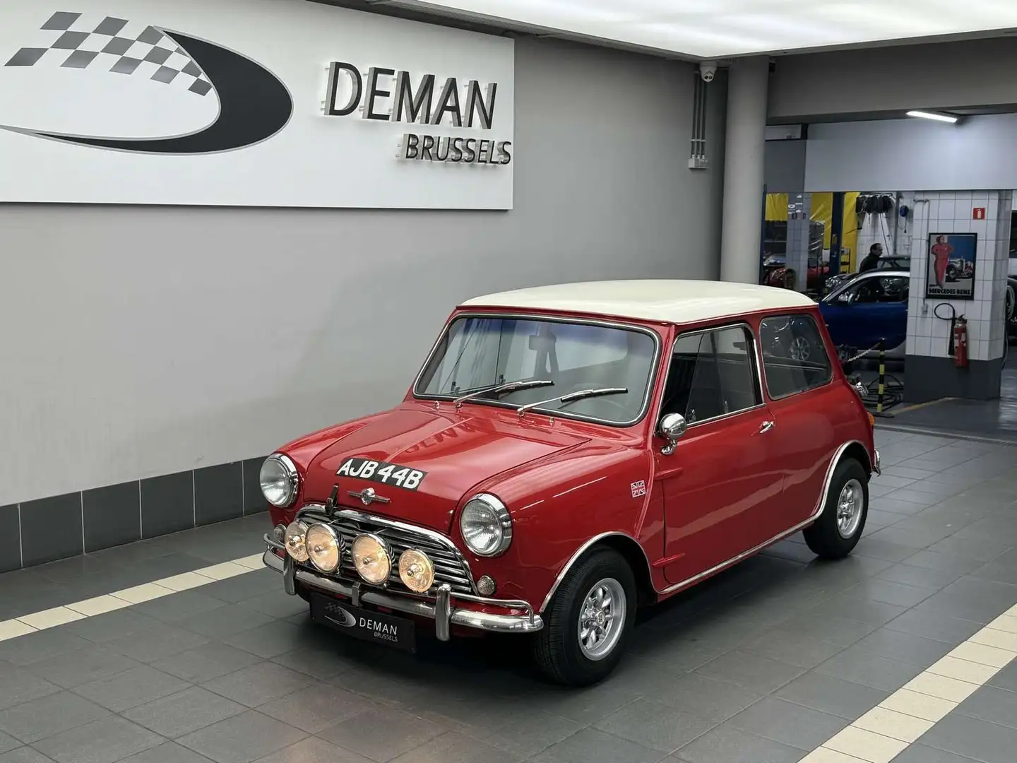 MINI Cooper Morris -MK I * 1965 * 1.0 *Monte-Carlo* LHD crvena - 1
