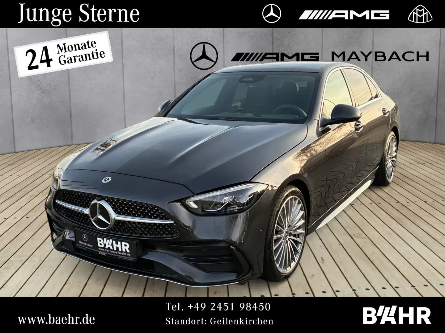 Mercedes-Benz C 200 C 200 AMG/MBUX/LED/Pano/Totwinkel/360°/LMR-19" Grau - 1