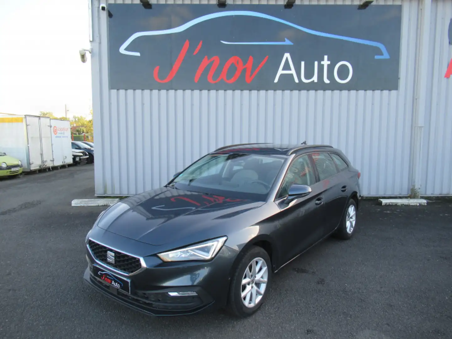 SEAT Leon 2.0 TDI 150CH STYLE BUSINESS DSG7 Gris - 1