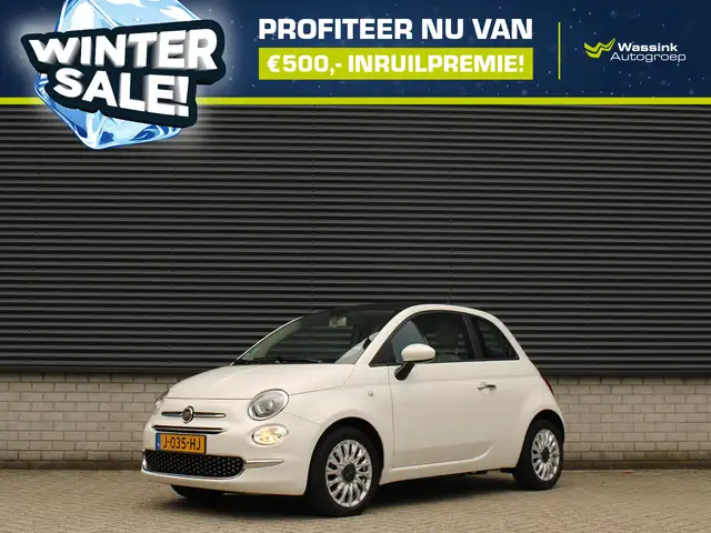 Fiat 500 Lounge 70pk Hybrid I Wintersale | Panoramadak I Cr