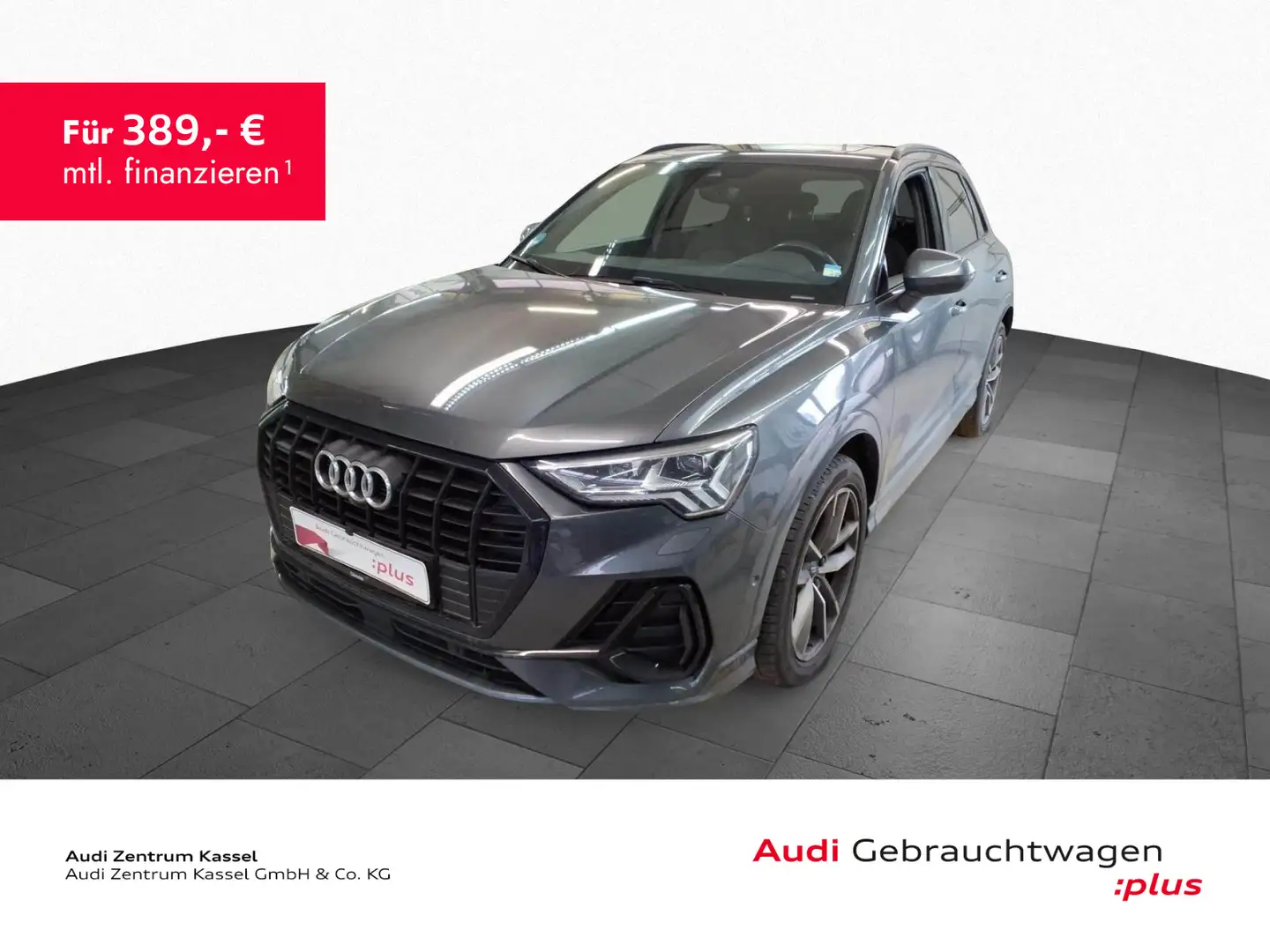 Audi Q3 45 TFSI quattro S line Matrix Navi Pano 360° Grau - 1