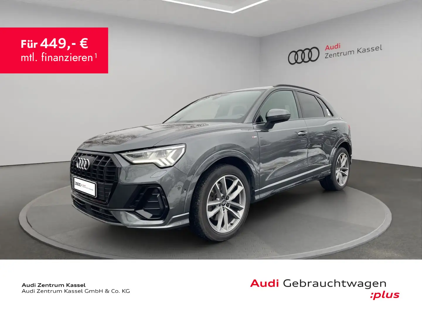 Audi Q3 45 TFSI quattro S line Matrix Navi Pano 360° Grau - 1