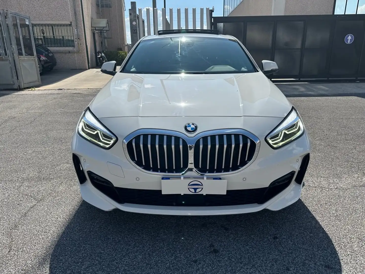 BMW 116 d 5p. Msport Automatico 116cv Bianco - 2