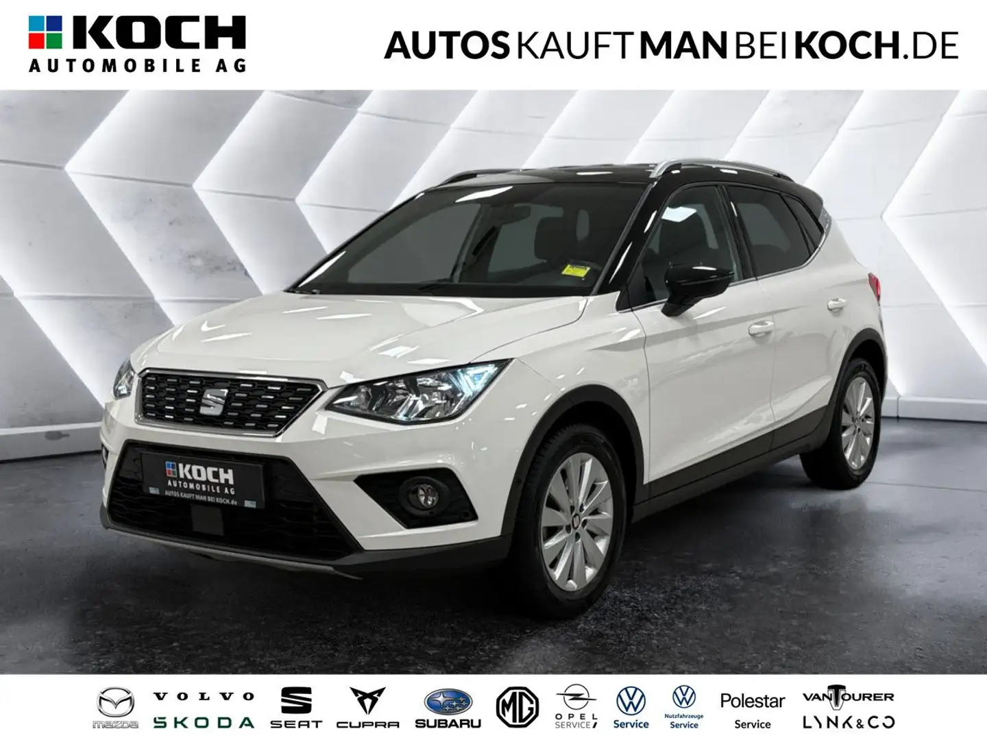 SEAT Arona 1.0 TSI DSG XCELLENCE PARKL LED 4SEASON Weiß - 1