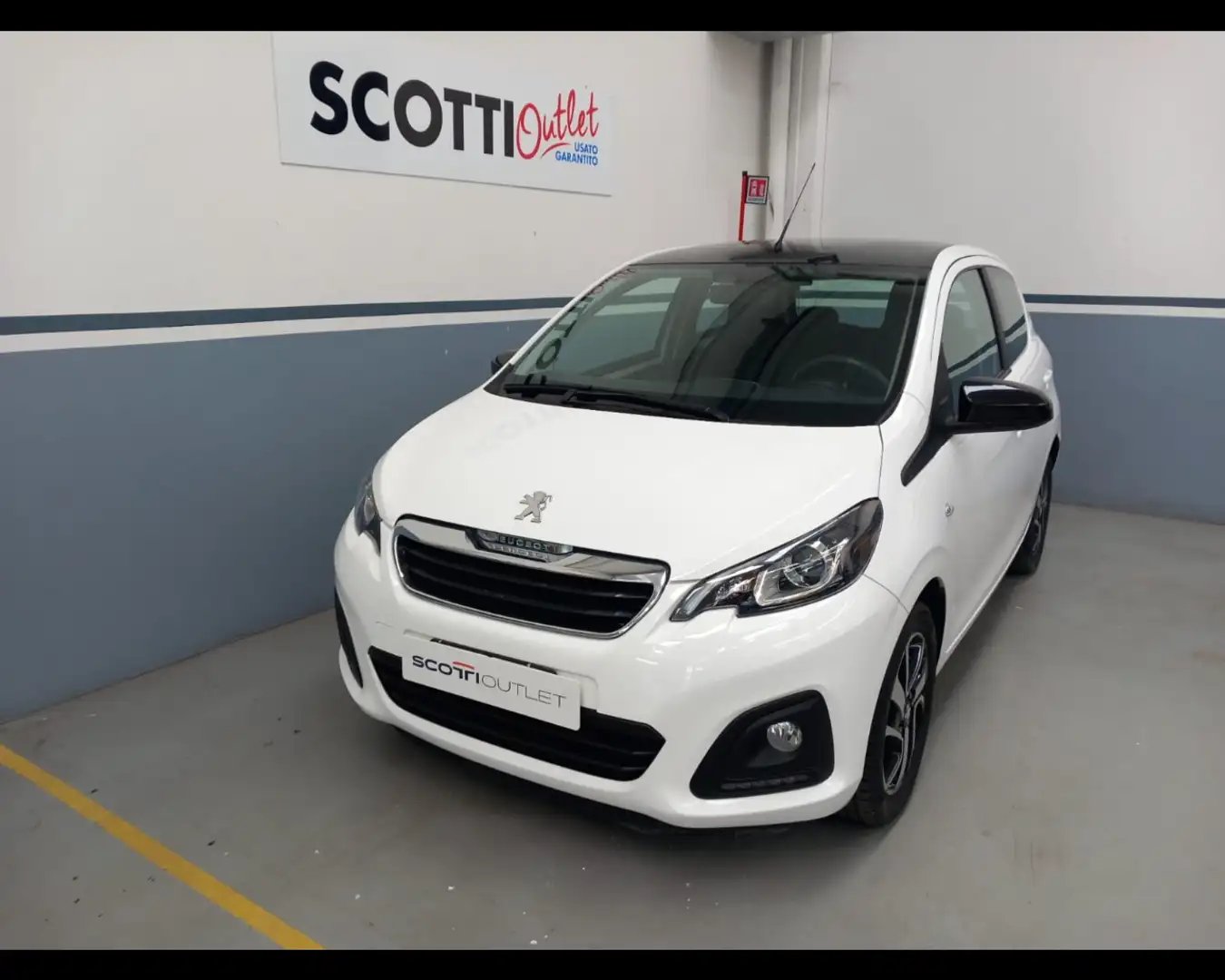 Peugeot 108 - VTi 72 S&S 5 porte Active Weiß - 1