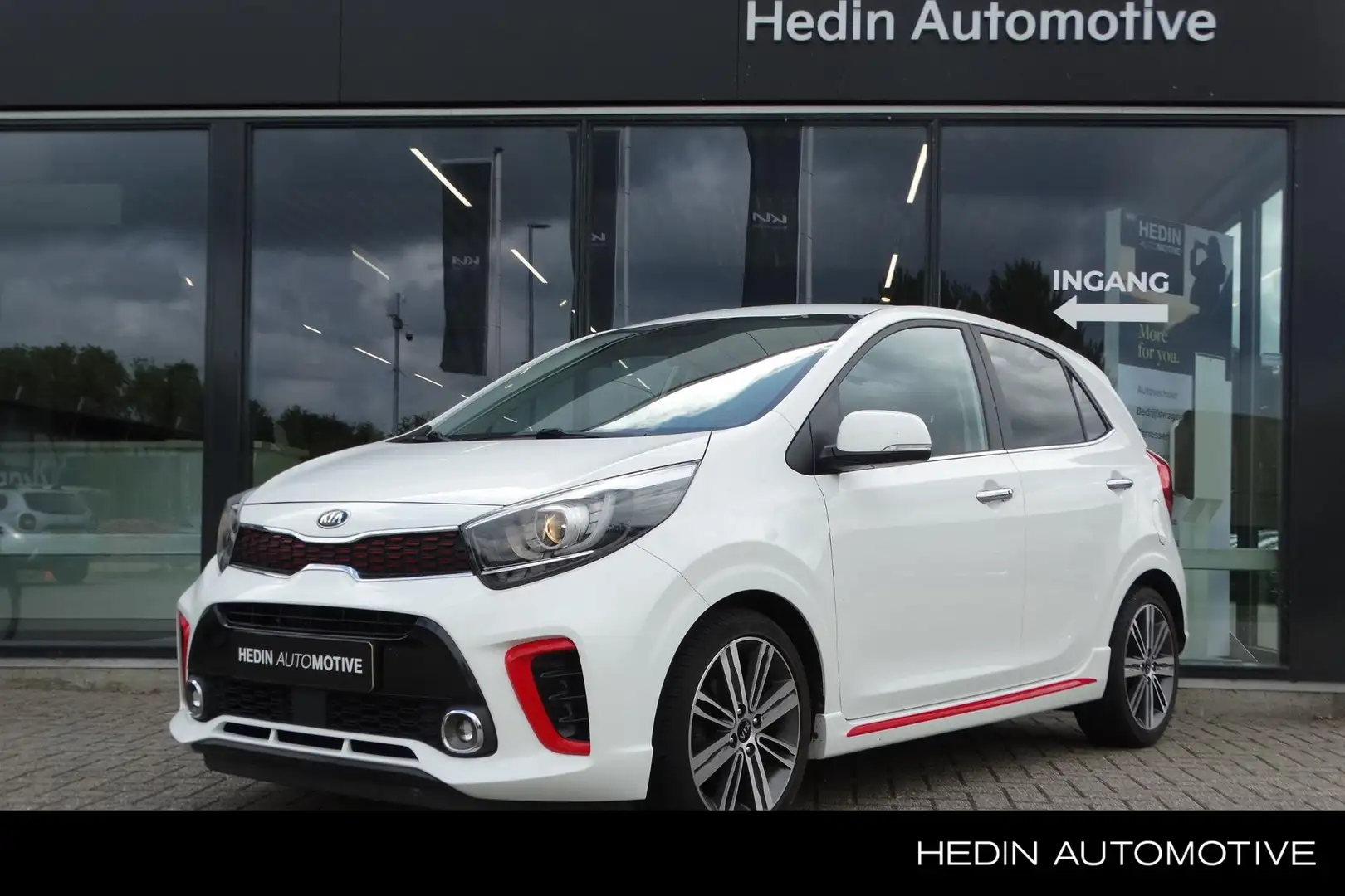 Kia Picanto 1.2 CVVT GT | Automaat | Achteruitrijcamera | Stoe Wit - 1