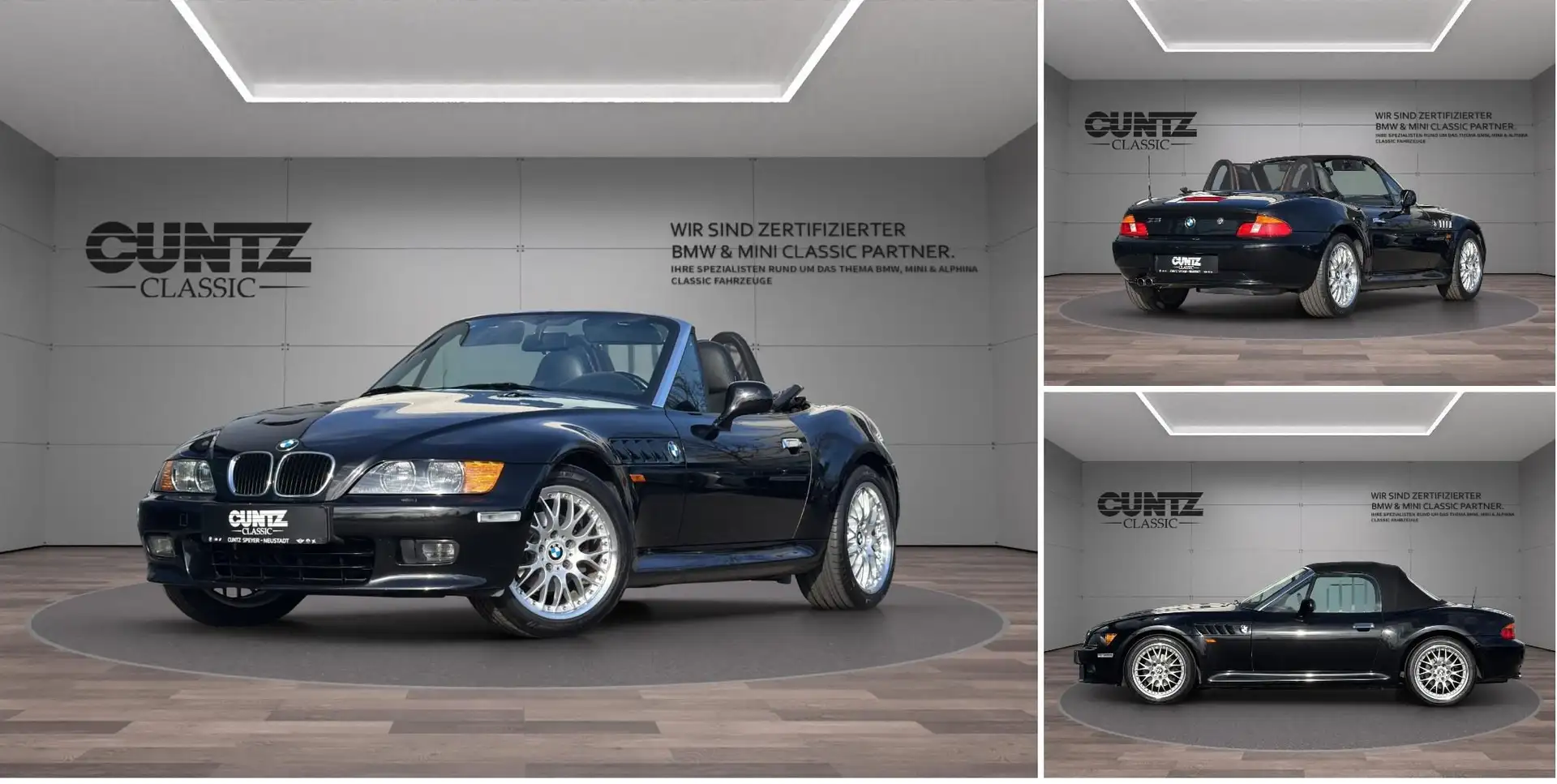 BMW Z3 Roadster 2.2i TOP GEPFLEGT MIT HISTORIE WERTANLAGE Noir - 1