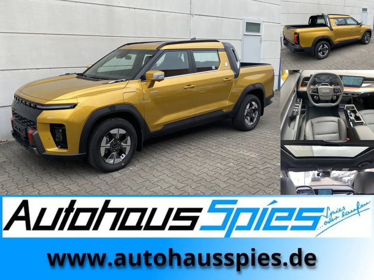 KGM Musso EV 4WD Lux Dualmotor 80,6 Kwh 379 Km Reichw — photo 1 of 30