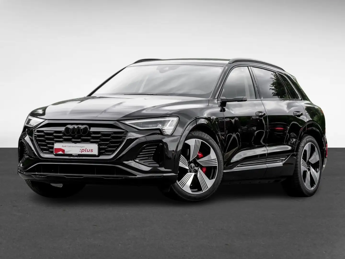 Audi Q8 e-tron 55 quattro S LINE BLACKPAK AHK CAM 21Z Noir - 2