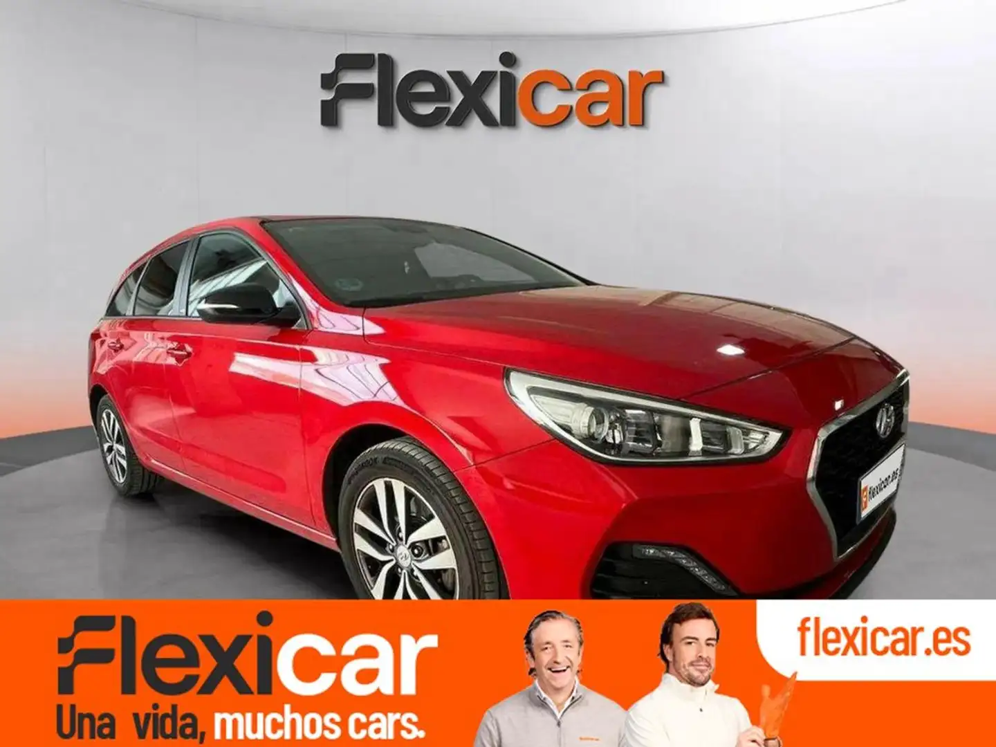 Hyundai i30 CW 1.0 TGDI Go! Rojo - 1