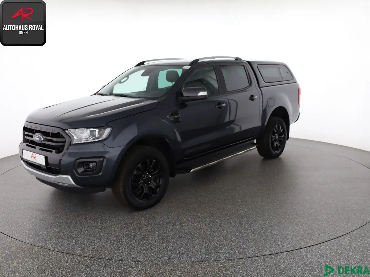 Ford Ranger Ranger 2.0 TDCi 4x4 DOKA WILDTRAK HARDTOP,AHK Grau - 1