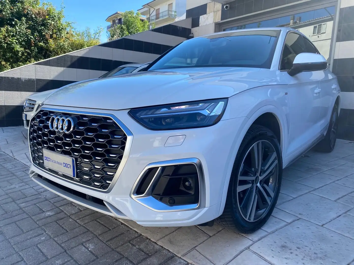 Audi Q5 Q5 Sportback 40tdi mhev S line Plu quattro s-tro.. Blanc - 1