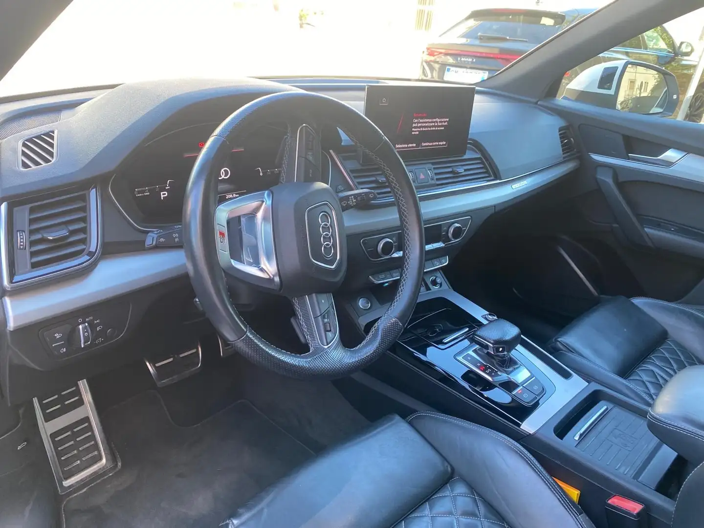 Audi Q5 Q5 Sportback 40tdi mhev S line Plu quattro s-tro.. Blanc - 2