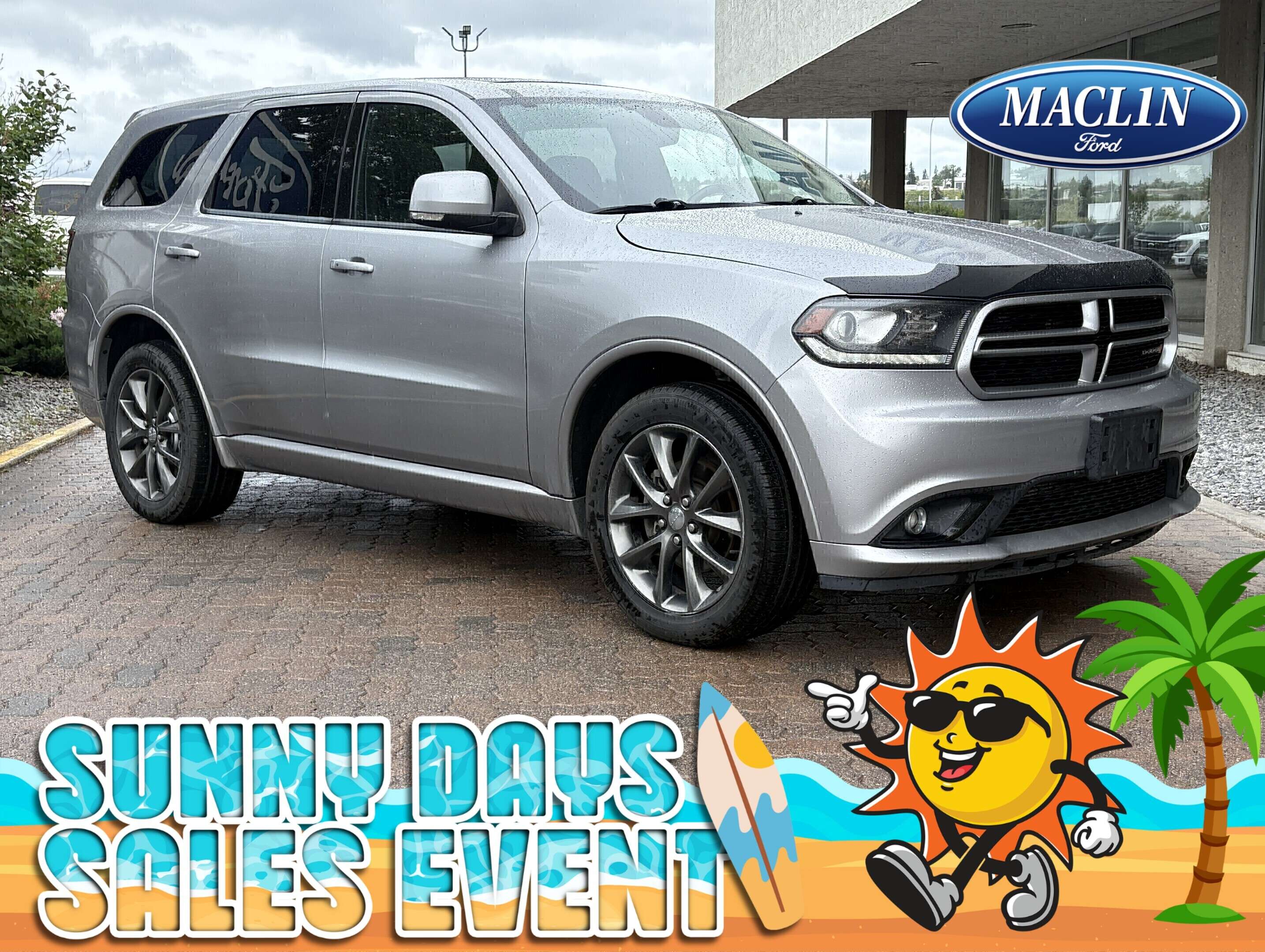 Gray 2018 Dodge Durango SUV / Crossover All-Wheel Drive 8-Speed Automatic