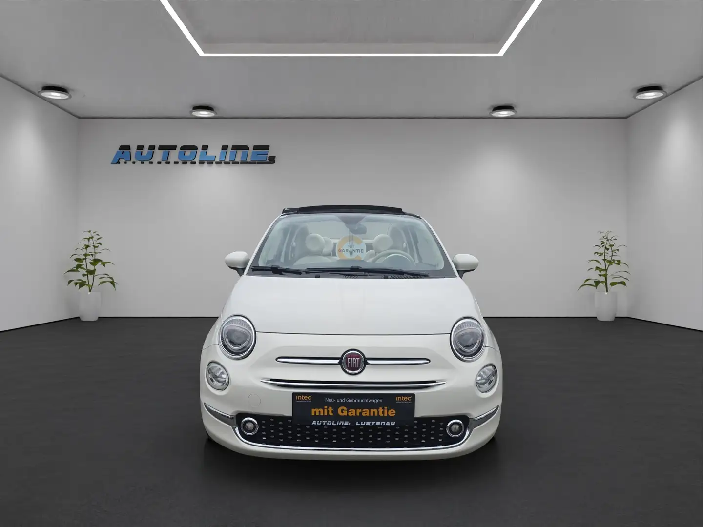 Fiat 500 C Lounge Cabrio *WENIG-KM* *LEDER* *PDC* Weiß - 2