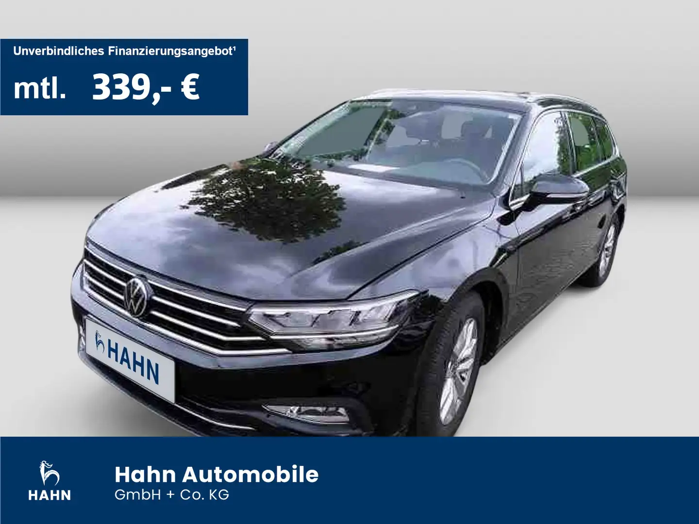 Volkswagen Passat Variant 2.0TDI Business AHK Cam LED Navi Zwart - 1