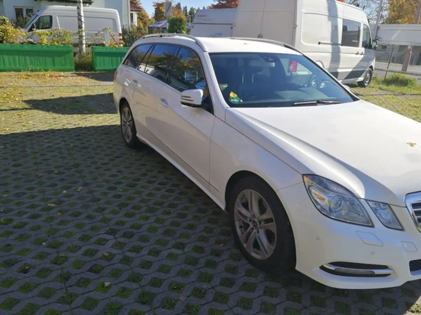 Mercedes-Benz E 250 CDI Avantgarde Webasto Comand SR+WR Spurh. Blanc - 1