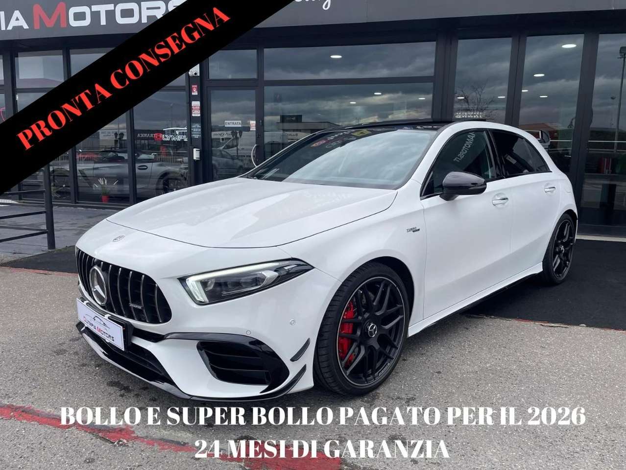 Mercedes-Benz A 45 AMG S 4M AERO PACKET TETTO LED DRIVERS PACK KAMERA