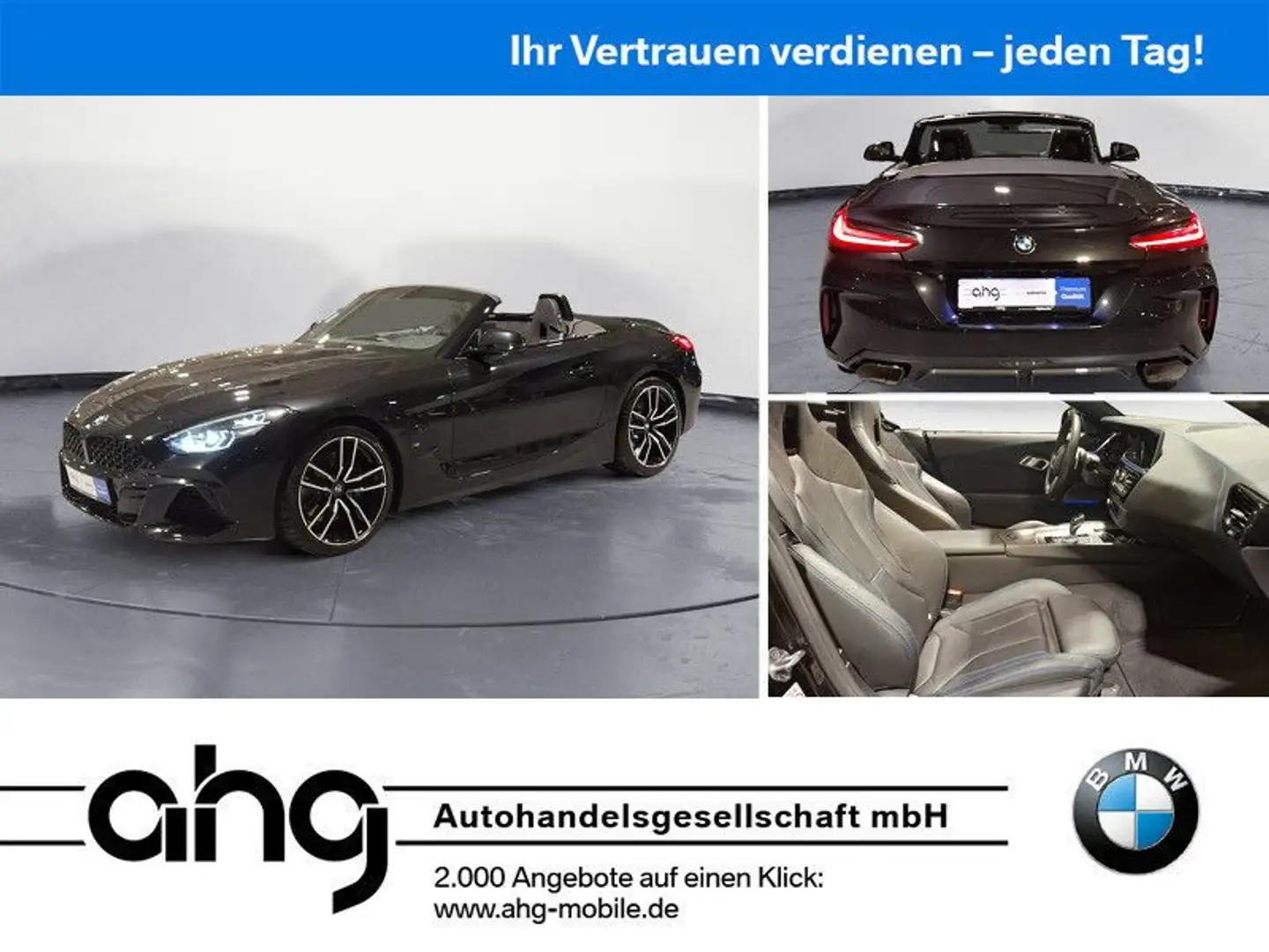 BMW Sonstige Z4 M40i Cabrio ACC H&K Navigation Schwarz - 1