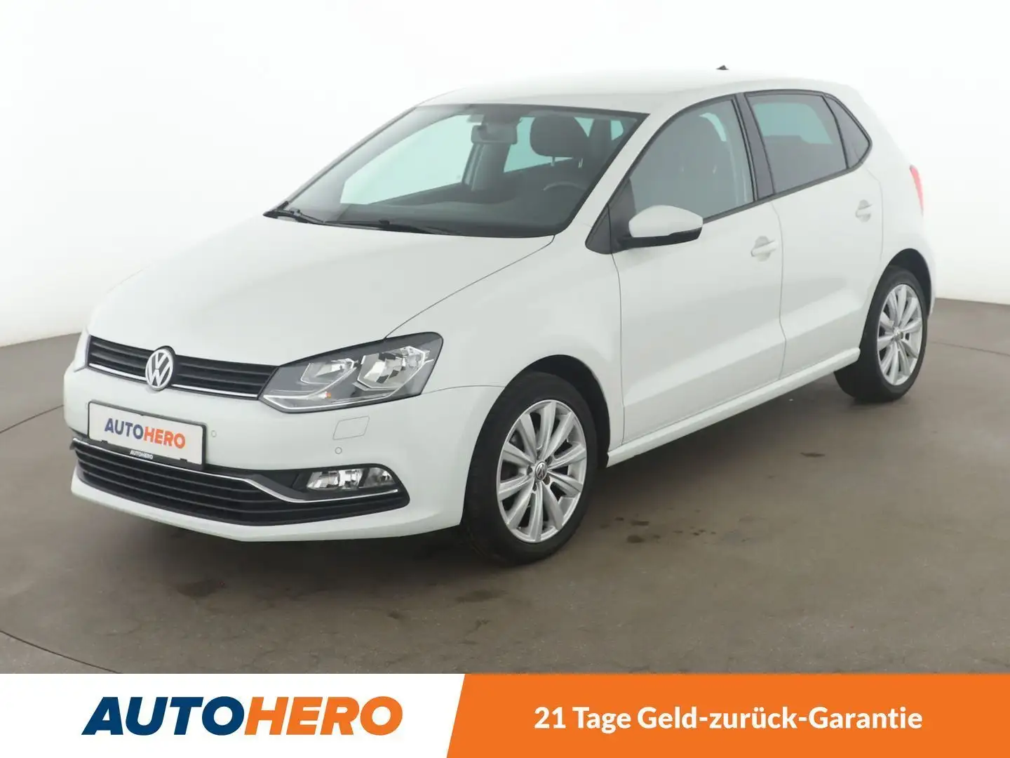 Volkswagen Polo 1.0 Comfortline*PDC*SHZ*RADIO*KLIMA Wit - 1