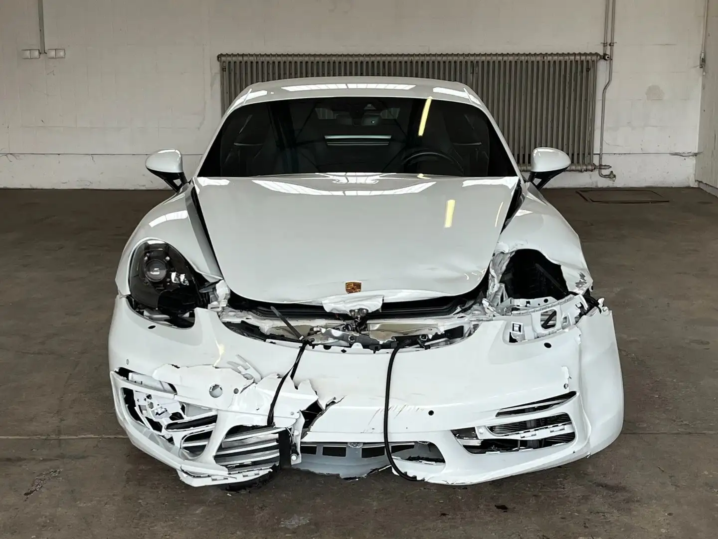 Porsche Cayman 718 Cayman S SportChrono Bose PDK Kamera UNFALL Blanc - 2