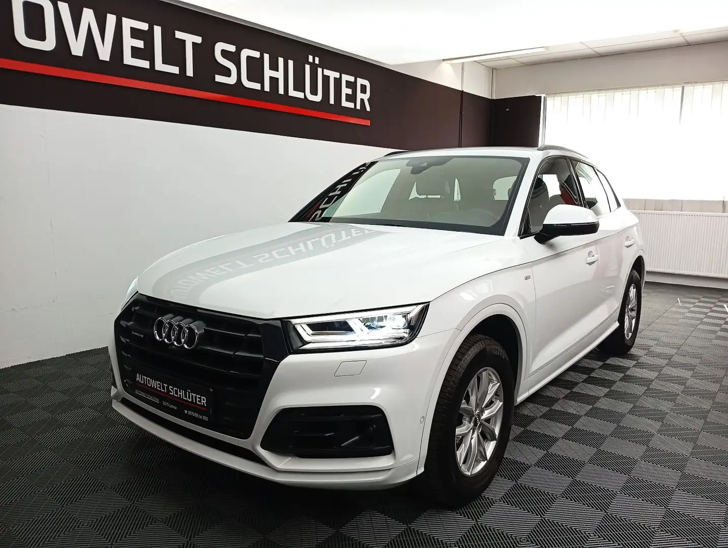 Audi Q5 40 TDI Sport quattro S-tronic S-Line*AHK*360° Weiß - 1