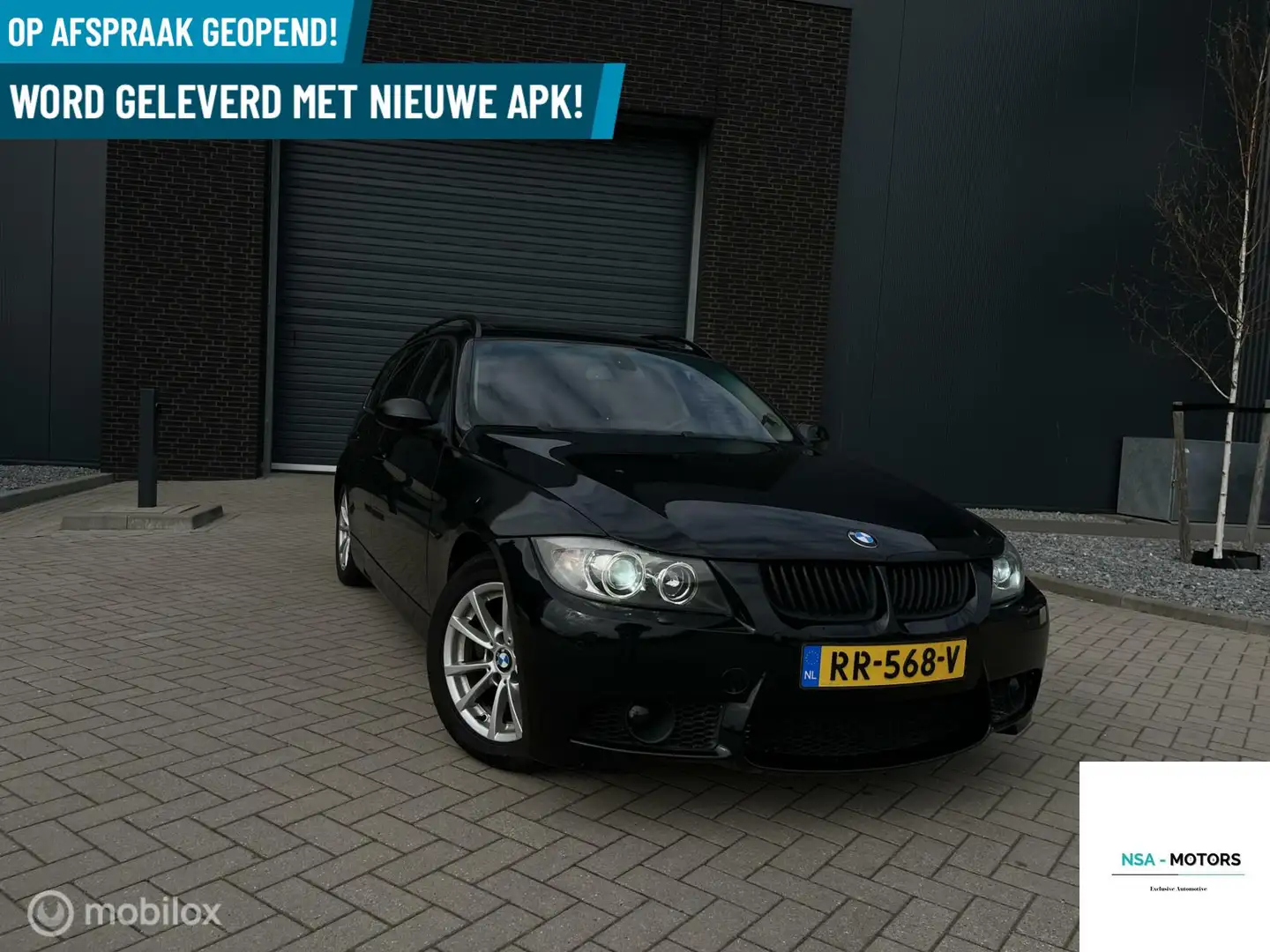 BMW 325 3-serie Touring 325i High Executive|PANO|PRK SENS| Zwart - 1