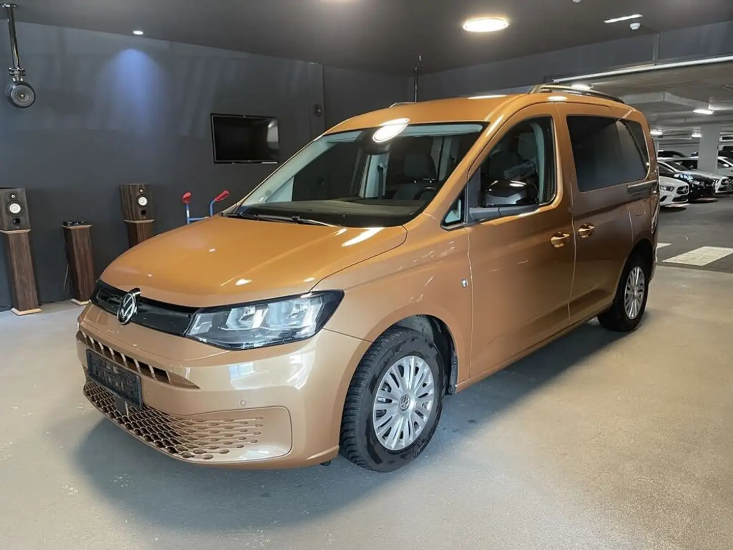 Volkswagen Caddy 2,0 TDI*APP*Tempomat*Spur*PDC-1-Besitz Goud - 1