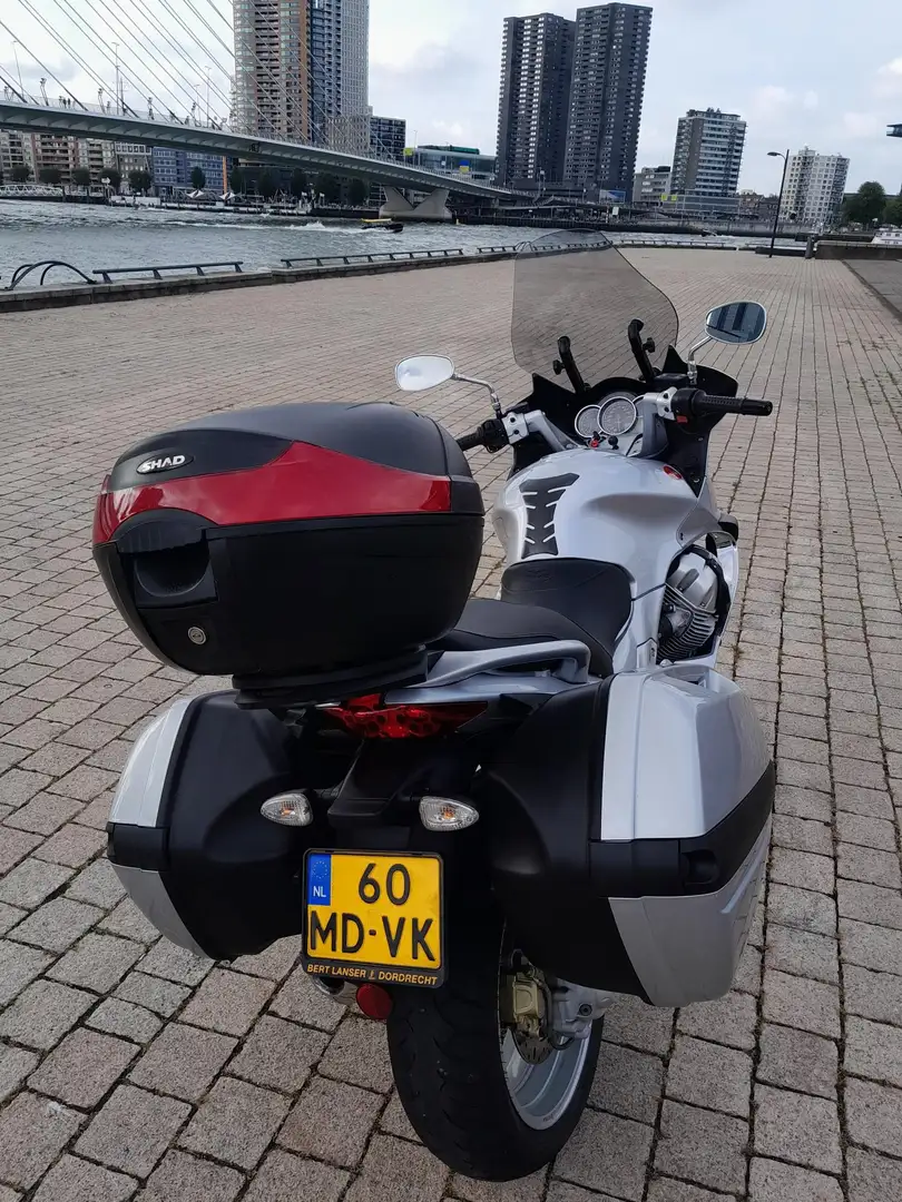 Moto Guzzi Norge 850 Toermotor met afneembare koffers Zilver - 2