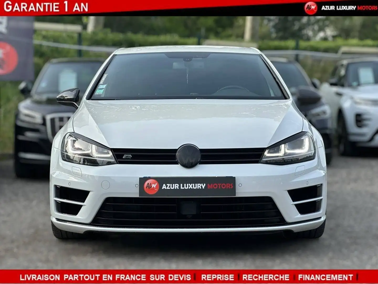 Volkswagen Golf 7R 300 Echappement Remu / Carbon Weiß - 2