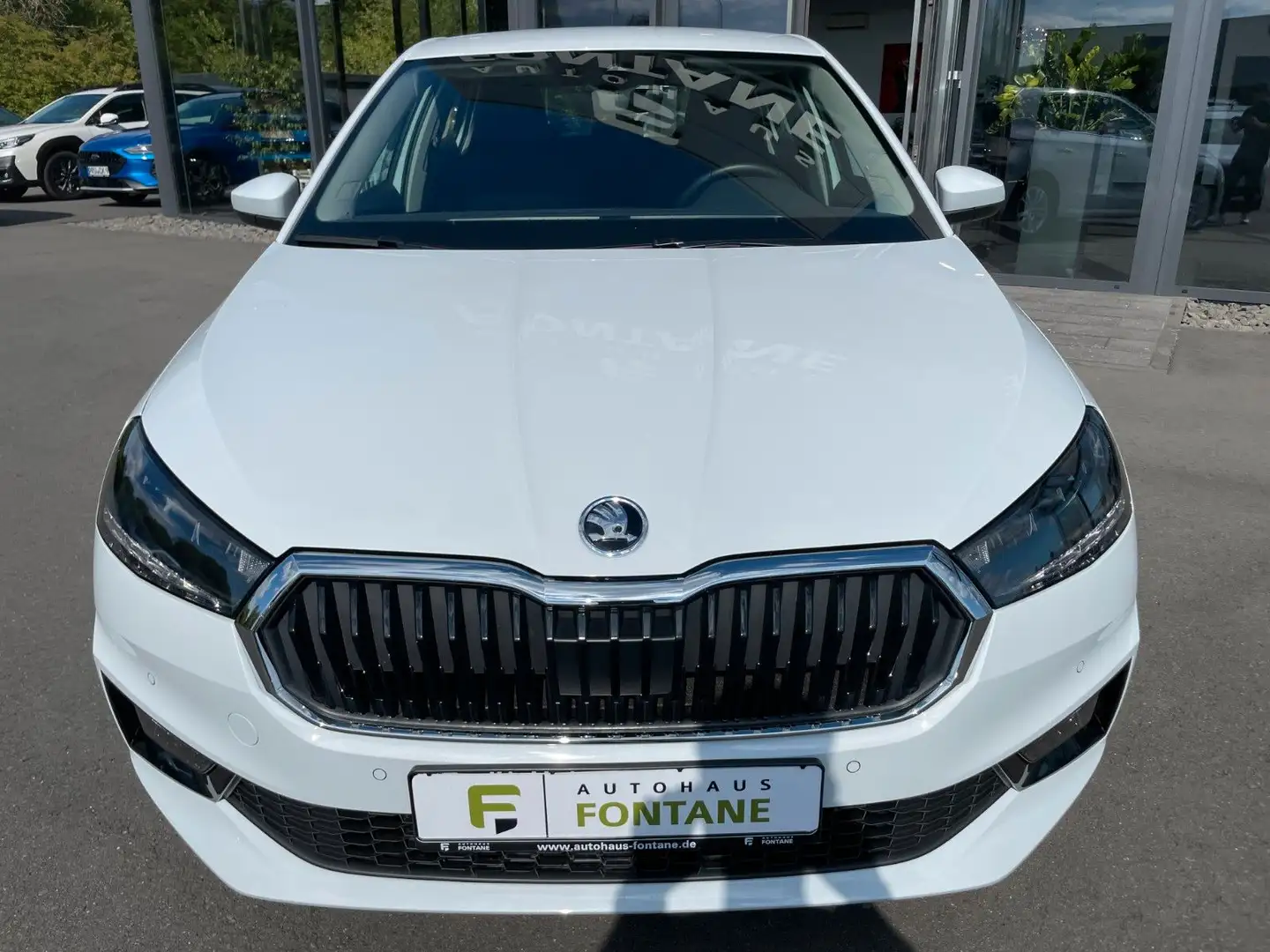 Skoda Fabia Selection Schalter Navi Key Lenkradhz Kam Weiß - 2