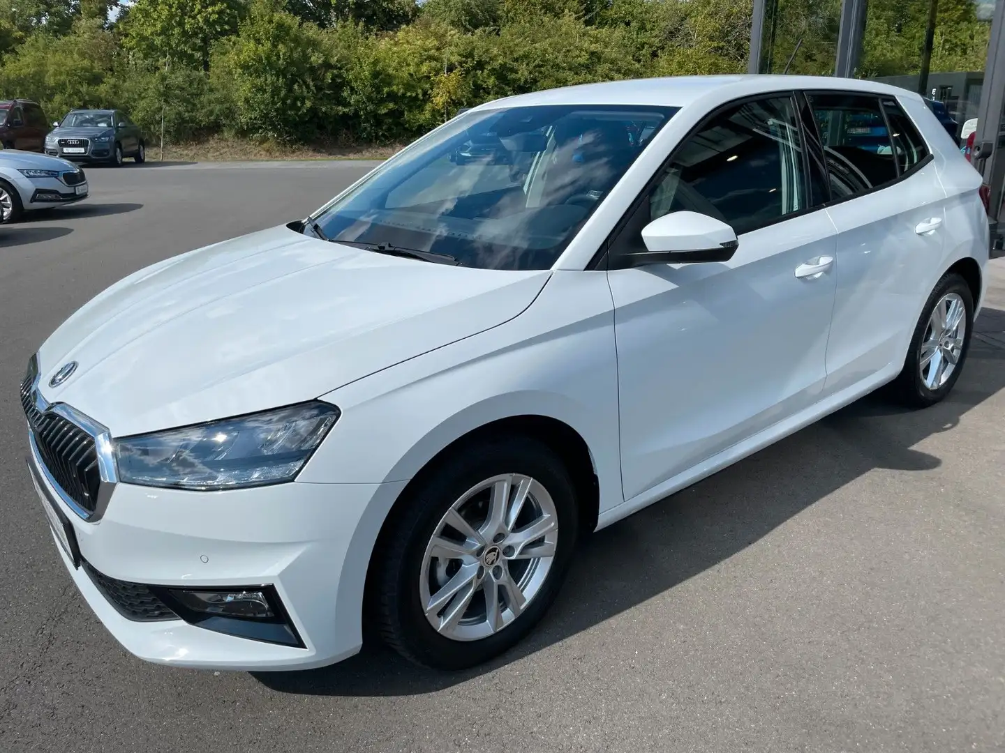 Skoda Fabia Selection Schalter Navi Key Lenkradhz Kam Weiß - 1